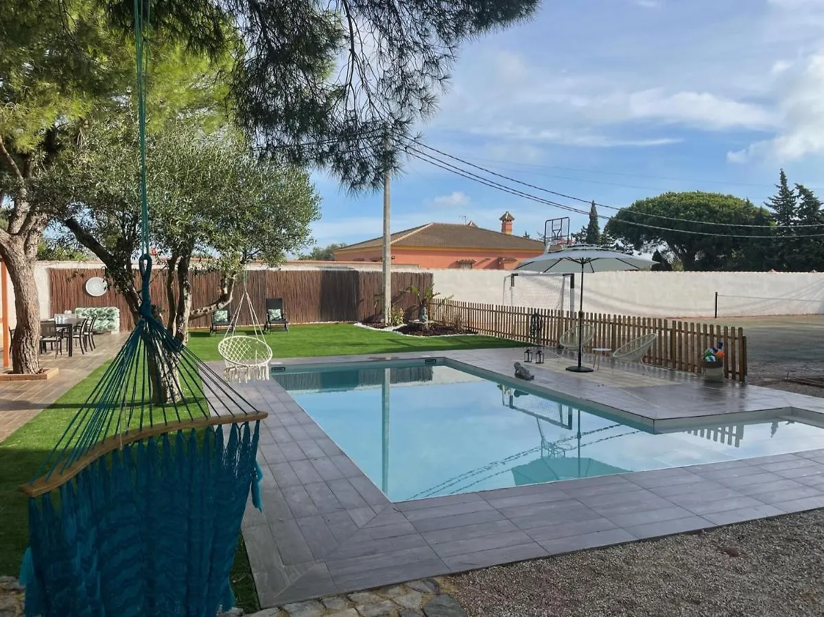 La Marciana - Piscina Pista Tenis Futbol Y Baloncesto Privado - Bungalow Externo Independiente Chiclana de la Frontera 0*,