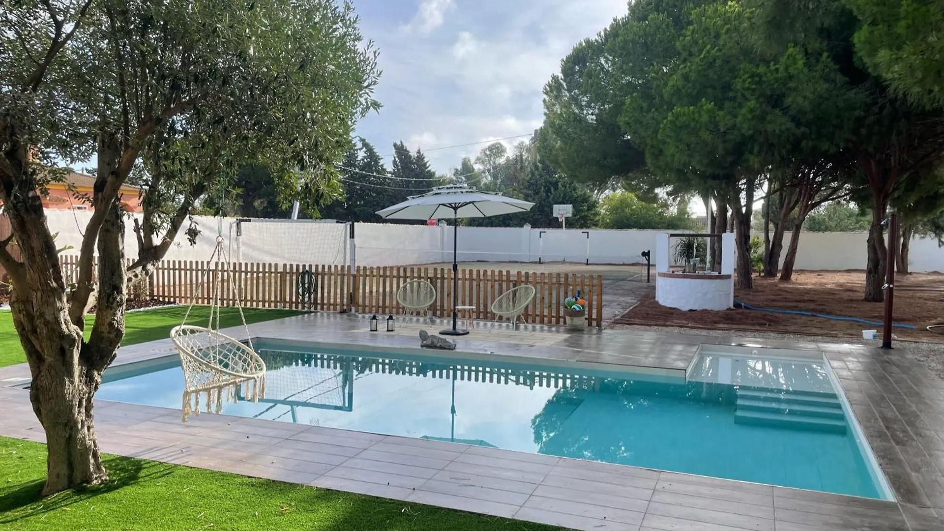 La Marciana - Piscina Pista Tenis Futbol Y Baloncesto Privado - Bungalow Externo Independiente Chiclana de la Frontera Holiday home
