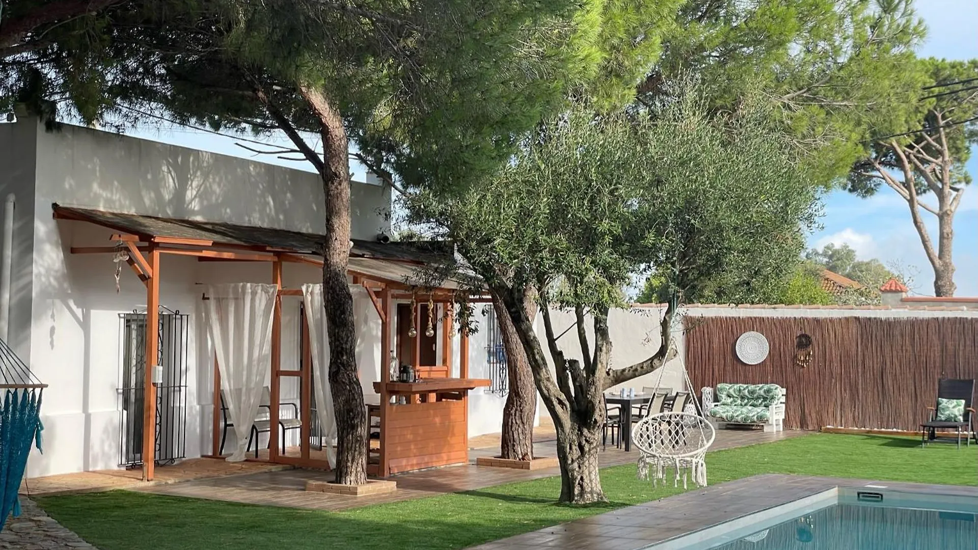 La Marciana - Piscina Pista Tenis Futbol Y Baloncesto Privado - Bungalow Externo Independiente Chiclana de la Frontera